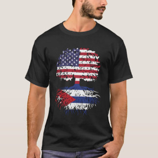 Cuban Roots Cuba National Heritage Tree Gift T-Shirt