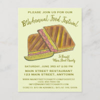 Cuban Sandwich Ham Pork Swiss Cheese Food Festival