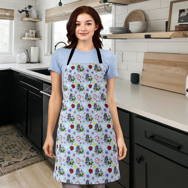 Cuban Snails Purple Mushrooms Apron (Creator Uploaded)