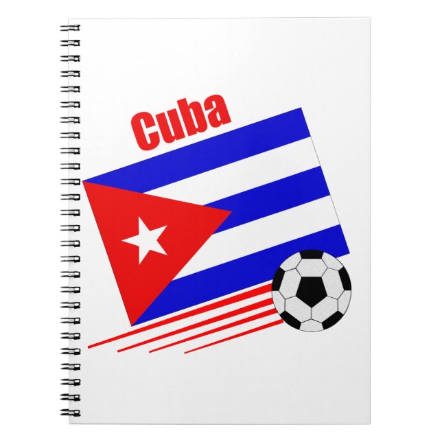 Cuban Soccer Team Notebook (Front)