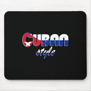 Cuban Style Sticker  Mouse Mat