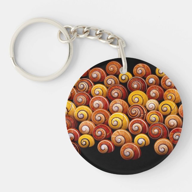 Cuban Tree Snails Key Ring (Front)