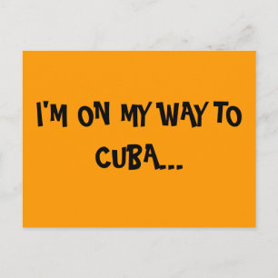 CUBAN VIBES POSTCARD
