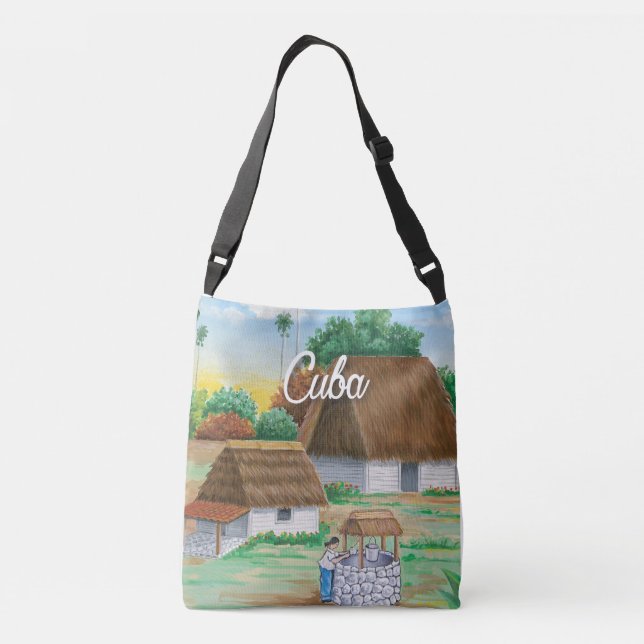 Cuban Village Tote Bag (Back)