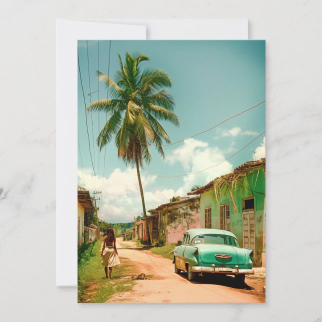 Cubana Del Campo Invitation (Front)