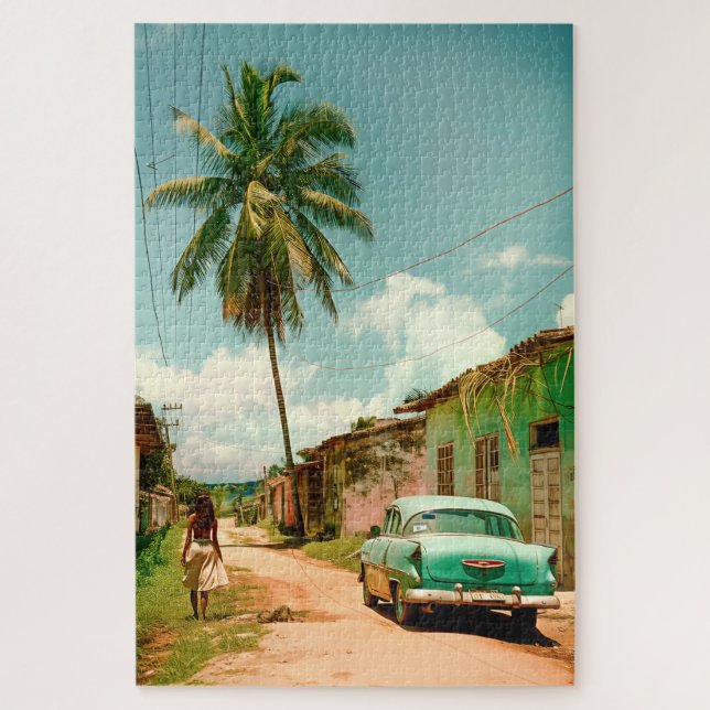 Cubana Del Campo Jigsaw Puzzle (Vertical)
