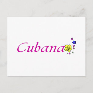 Cubana Postcard