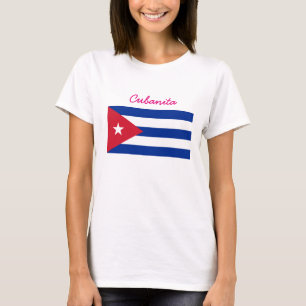 Cubanita Cuban Flag T-Shirt