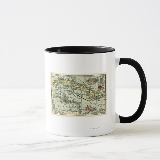 CubaPanoramic MapCuba Mug (Right)