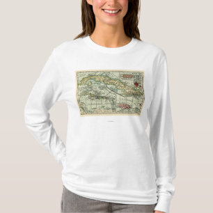 CubaPanoramic MapCuba T-Shirt