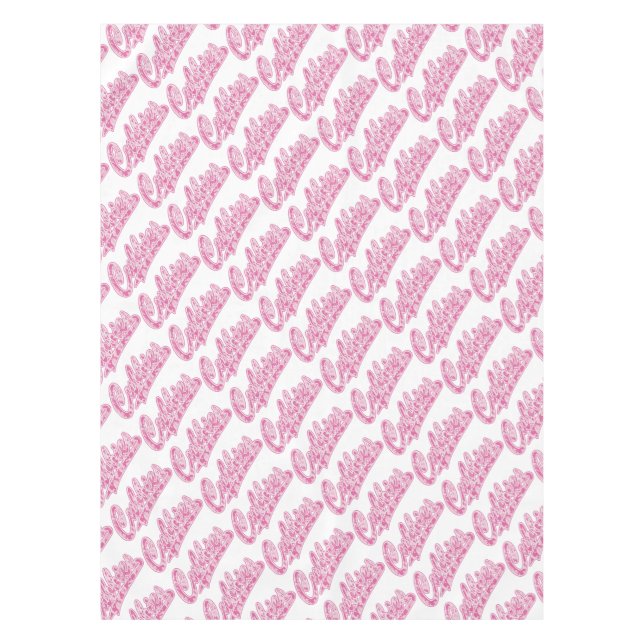 Cubbie-CAMO-PINK-Final Tablecloth (Front)