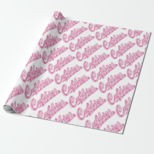 Cubbie-CAMO-PINK-Final Wrapping Paper