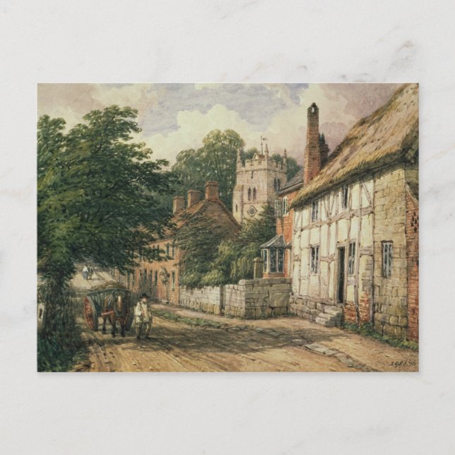 Cubbington, Warwickshire Postcard (Front)