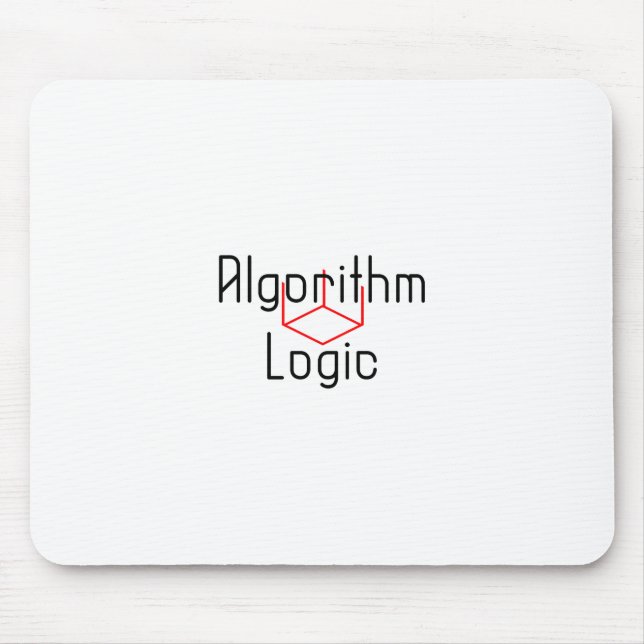 Cube Algorithm Logic Speed Cubing Buster Mouse Mat (Front)