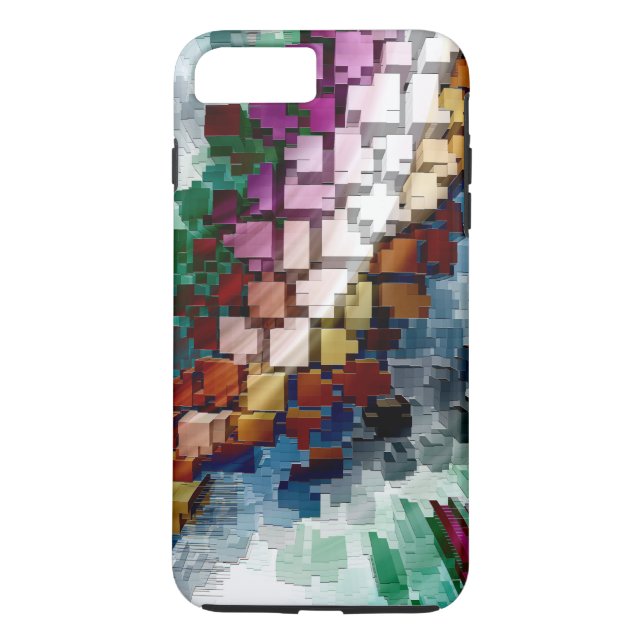 Cube Centric Case-Mate iPhone Case (Back)