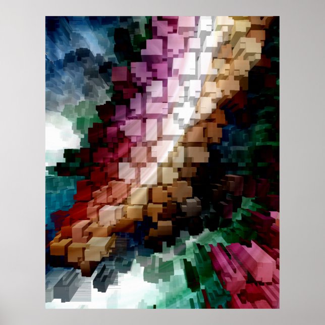 Cube Centric Dark Wind Poster (Front)