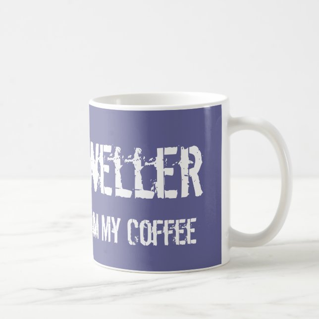 Cube Dweller: Step Away From My Coffee Coffee Mug (Right)