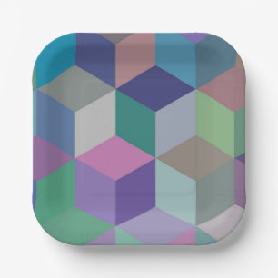 Cube III Paper Plate