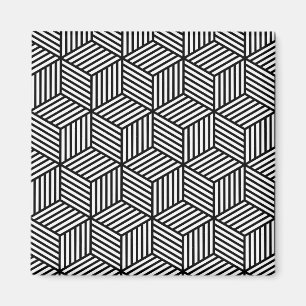 Cube Lines Magnet