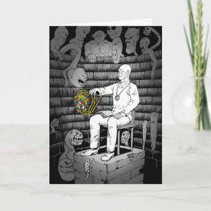 Cube Magic and Monsters Card