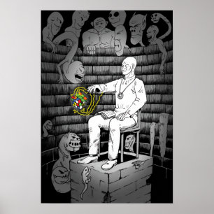 Cube Magic and Monsters Poster