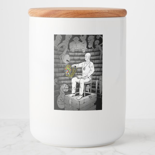 Cube Magic with Monsters Food Label (Front)