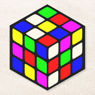 Cube Paper Coaster