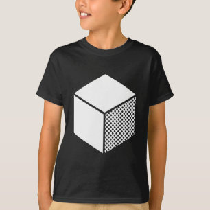 Cube - White on Dark T-Shirt