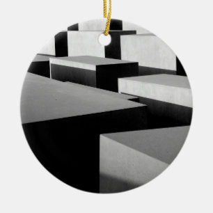 Cubes in Berlin Ceramic Tree Decoration