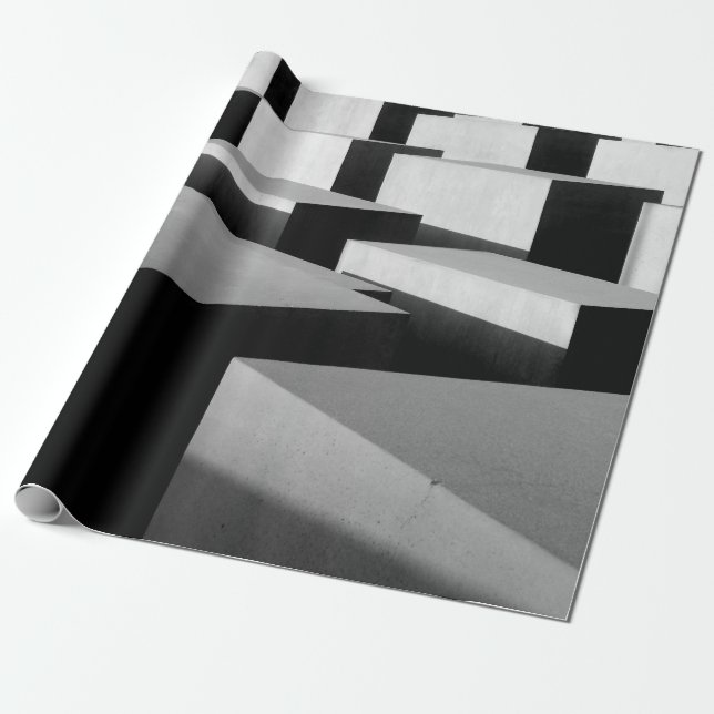 Cubes in Berlin Wrapping Paper (Unrolled)