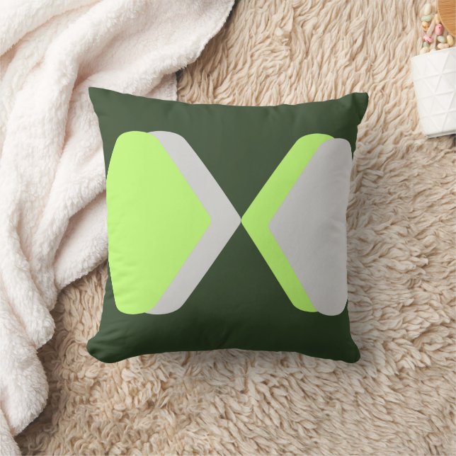 Cubes Throw Pillow (Blanket)