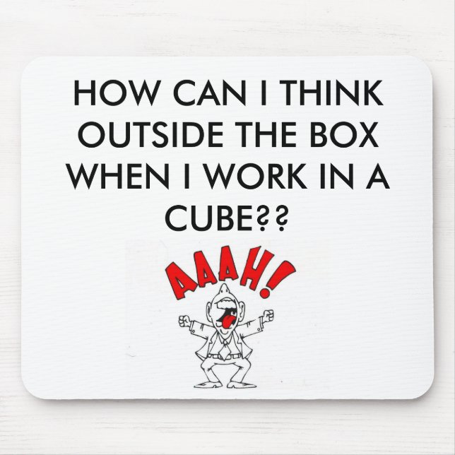 CUBICLE HUMOR MOUSE MAT (Front)