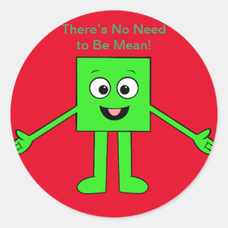 Cubie Cubester  Classic Round Sticker