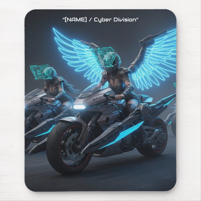 Cubierta para Ipad Valkyrie Mech Riders Mouse Mat (Front)
