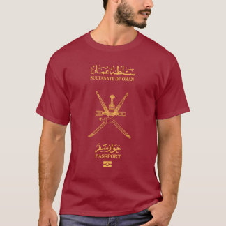 Cubierta para pasaporte de Omán T-Shirt