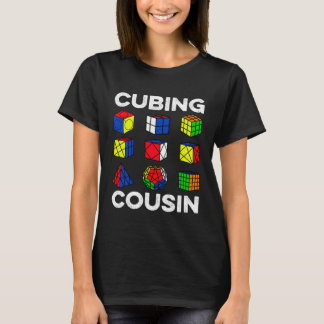 Cubing Cousin Speedcubing Speedsolving Cuber T-Shirt