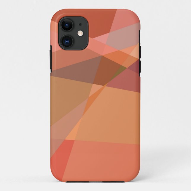 Cubism Abstract Art | Retro Geometric Pattern 3 Case-Mate iPhone Case (Back)