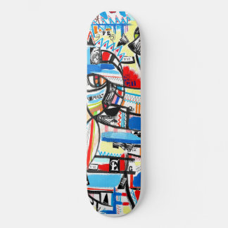 Cubism boy skateboards deck
