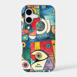 Cubism Design Luggage