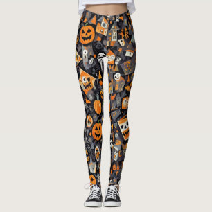 Cubism Halloween  Leggings