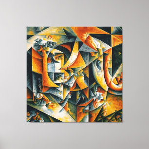 cubism landscape 2 canvas print