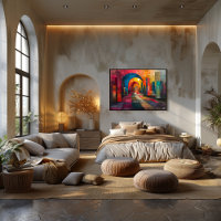 Cubism: Passage of Arcs and Colors