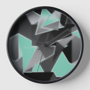 Cubism Square Wall Clock