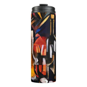 Cubism Wine Themes: Bottles & Grapes