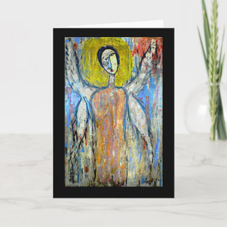 Cubist Angel card