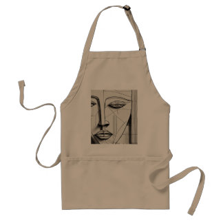 Cubist Art Cobbler Apron - Unique Abstract Design