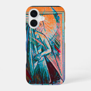 Cubist Art Deco Belly Dancer iPhone 16 Case