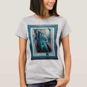 Cubist Art Deco Belly Dancer T-Shirt