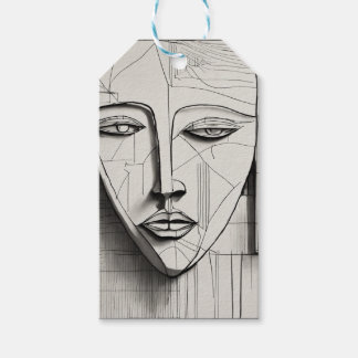 Cubist Art - Modern Abstract Design Gift Tags