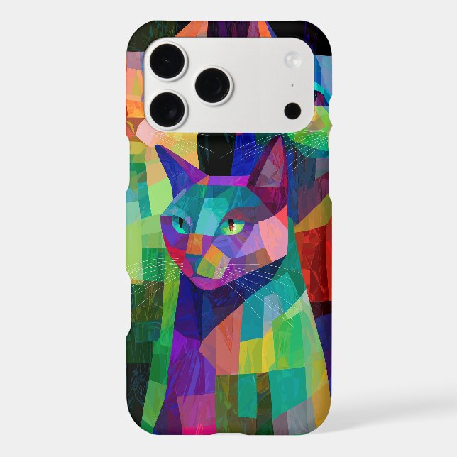 Cubist Cat Sentinels (Back)